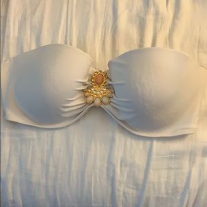 Jewled Bathing Suit Top